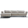 Gustav Sky Gerecycled Polyester 2-Zits Bank + Chaise Longue Links