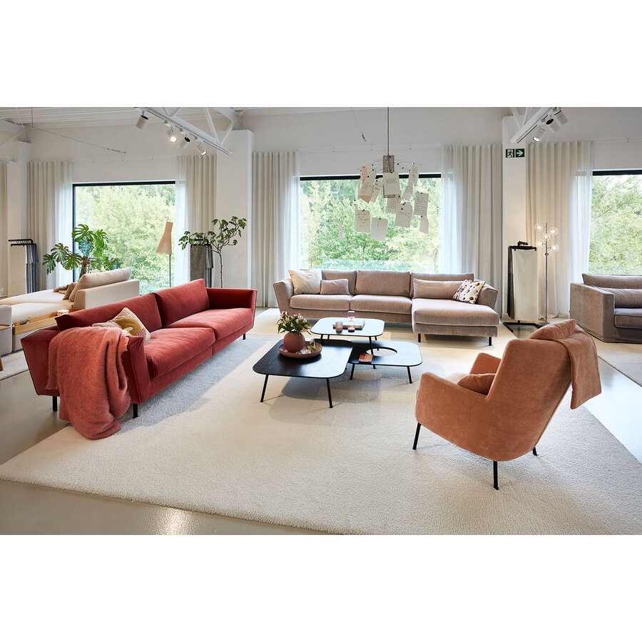 Gustav Sky Gerecycled Polyester 3-Zits Bank + Chaise Longue Rechts Gustav Sky Gerecycled Polyester 3-Zits Bank + Chaise Longue Rechts