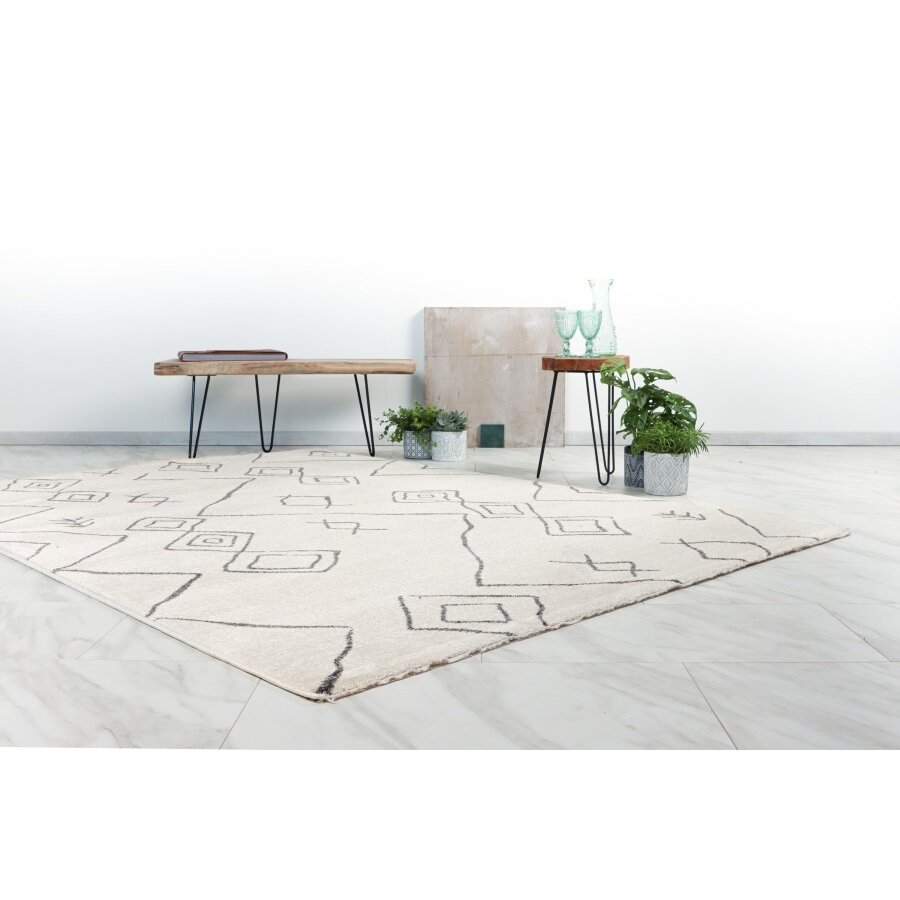 Agadir 200 x 290 cm Vloerkleed Ivory