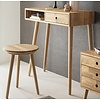 Agra Massief Eiken Sidetable met Lade