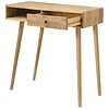 Agra Massief Eiken Sidetable met Lade
