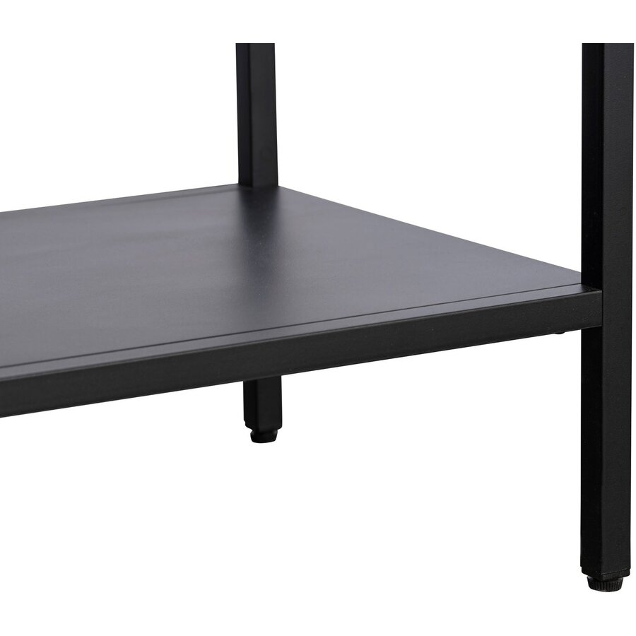 Carmel Glazen Dressoir 3-Deuren Hoge Poten  Zwart Carmel Glazen Dressoir 3-Deuren Hoge Poten  Zwart