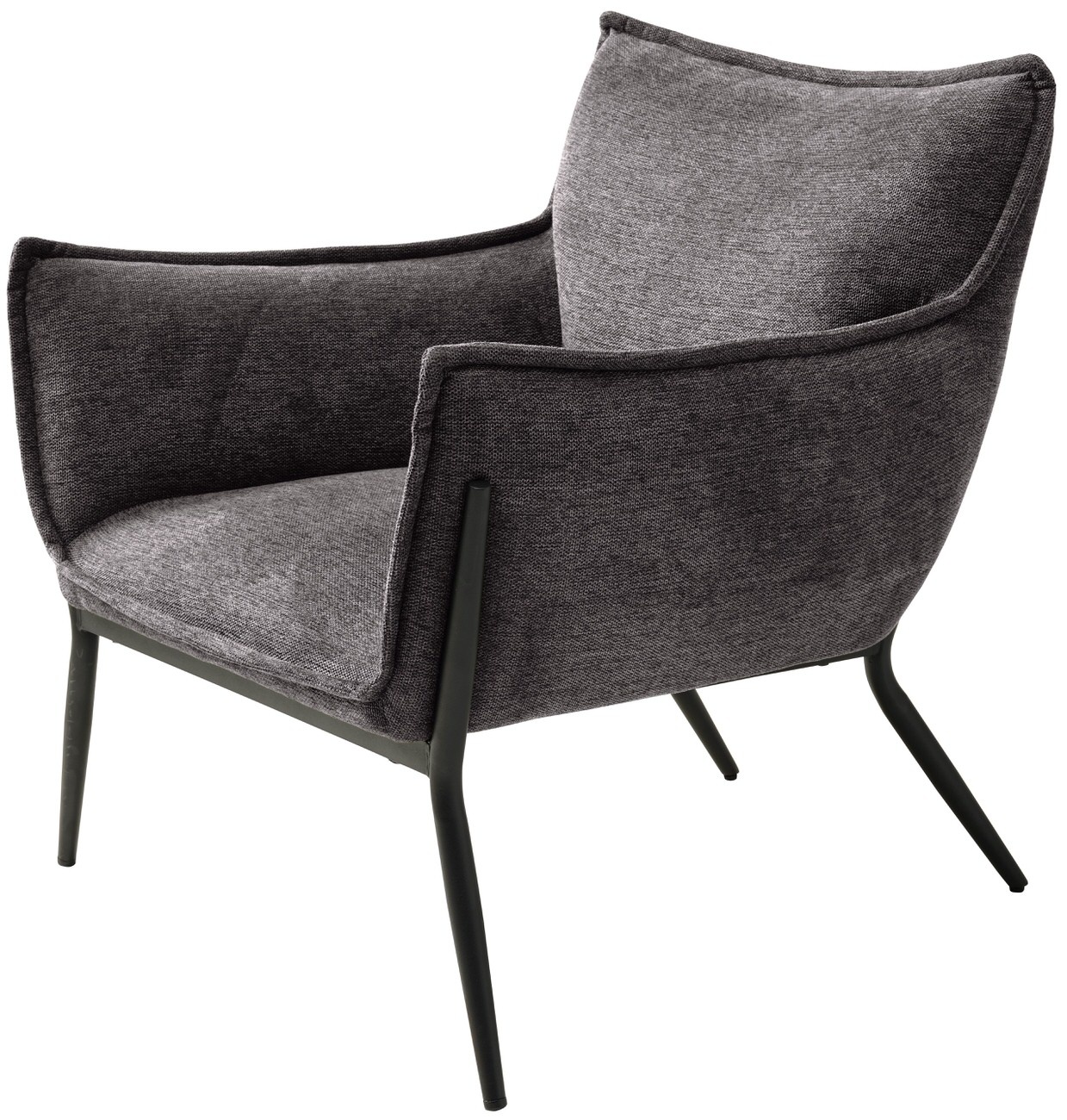 Hygge Interiors Calgary Brego Loungestoel Donkergrijs