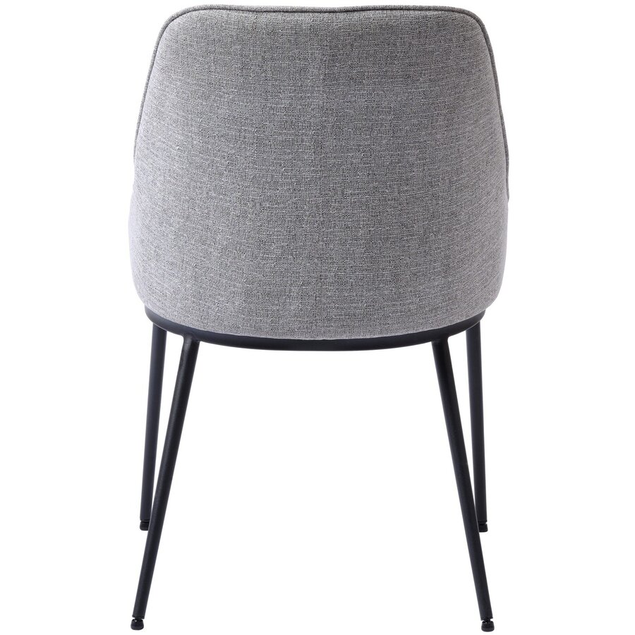 Meridian Tweed Eetkamerstoel Grijs Meridian Tweed Eetkamerstoel Grijs