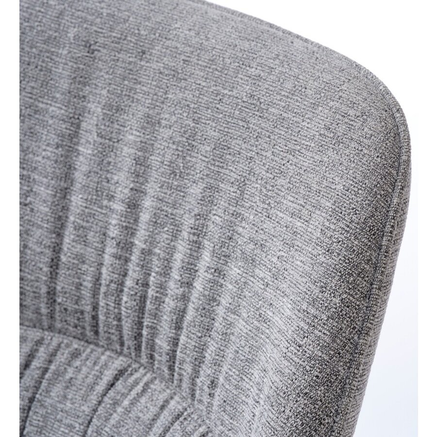 Meridian Tweed Eetkamerstoel Grijs Meridian Tweed Eetkamerstoel Grijs