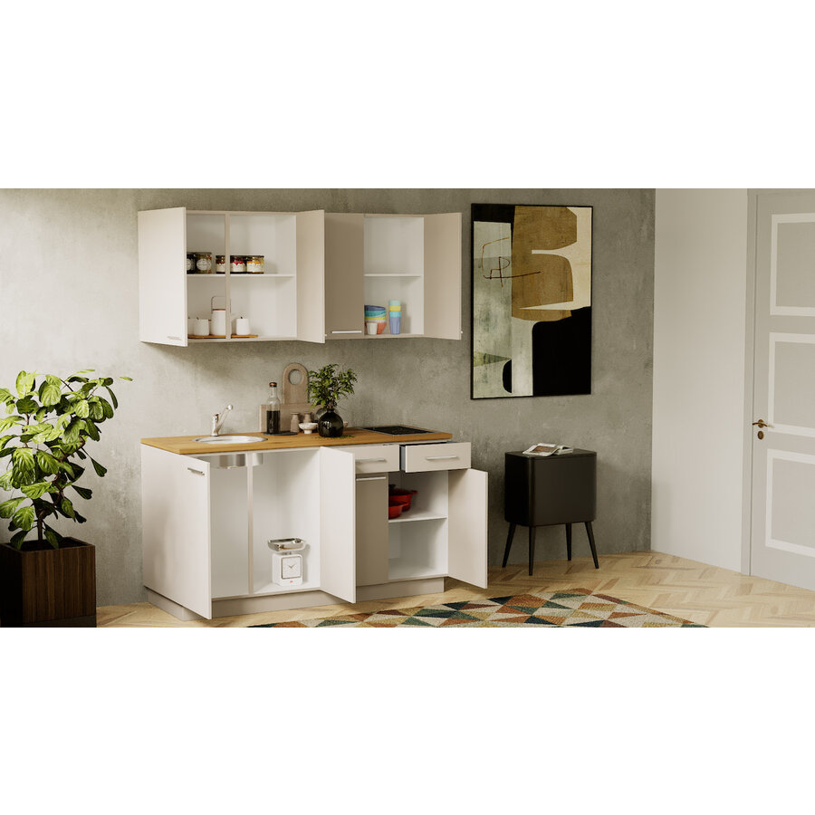 Turin Cuminum Rechte Keuken Cashmere Turin Cuminum Rechte Keuken Cashmere