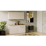 Artego Design Turin Cuminum Rechte Keuken Cashmere Artego Design Turin Cuminum Rechte Keuken Cashmere