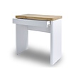 CU-Libre 80 Bureautafel Wit / Eiken