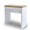 CU-Libre 80 Bureautafel Wit / Eiken