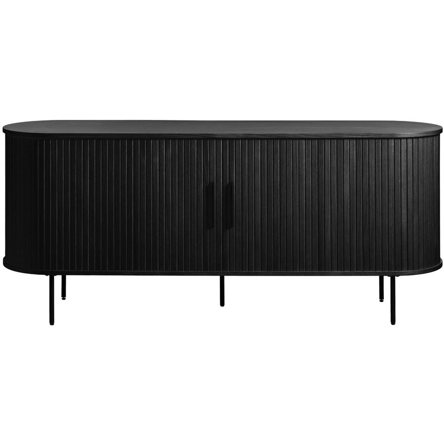 Nola 180 cm Dressoir Zwart Nola 180 cm Dressoir Zwart