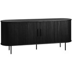 Hygge Interiors Nola 180 cm Dressoir Zwart Hygge Interiors Nola 180 cm Dressoir Zwart