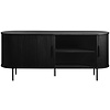 Nola 180 cm Dressoir Zwart