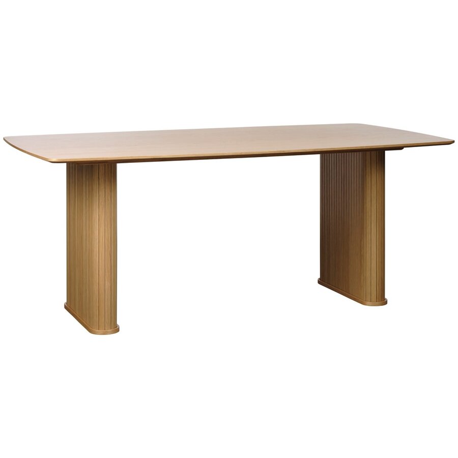 Nola 190 cm Eiken Eettafel Rechthoek