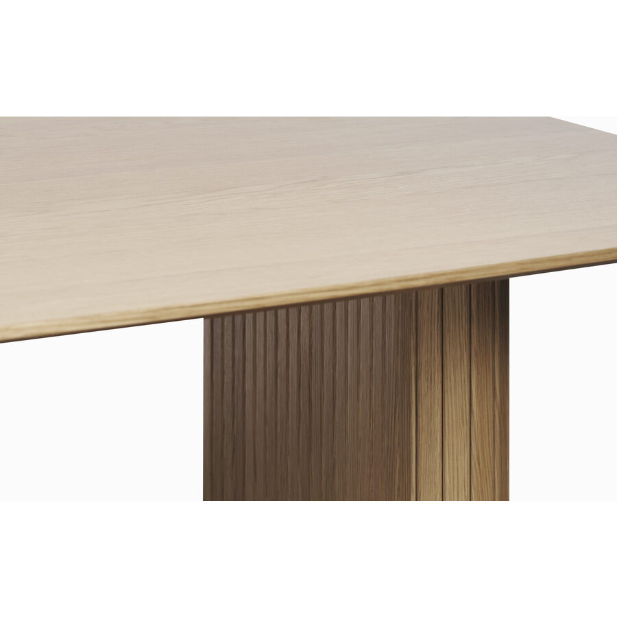 Nola 190 cm Eiken Eettafel Rechthoek