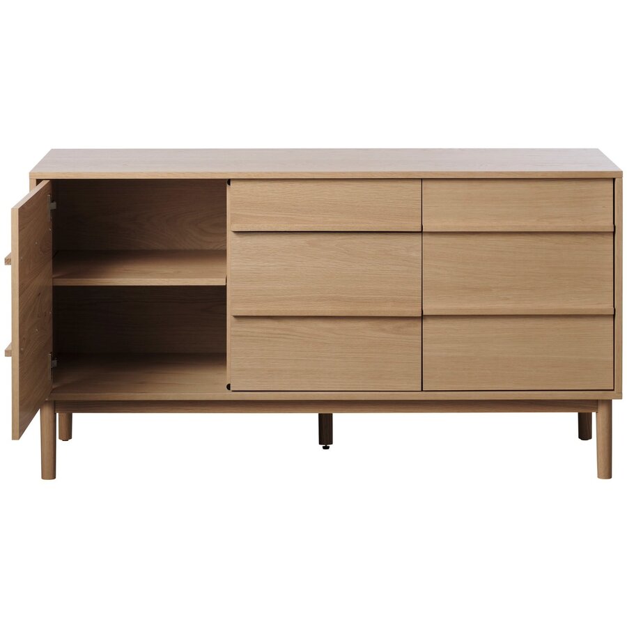 Ponza Eiken Dressoir 140 cm Ponza Eiken Dressoir 140 cm