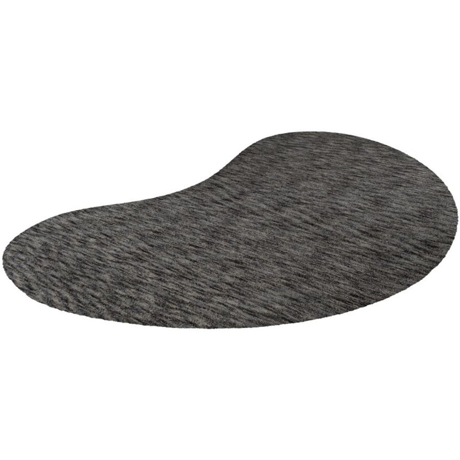 Comfy Organische Vorm Vloerkleed Zilver Comfy Organische Vorm Vloerkleed Zilver