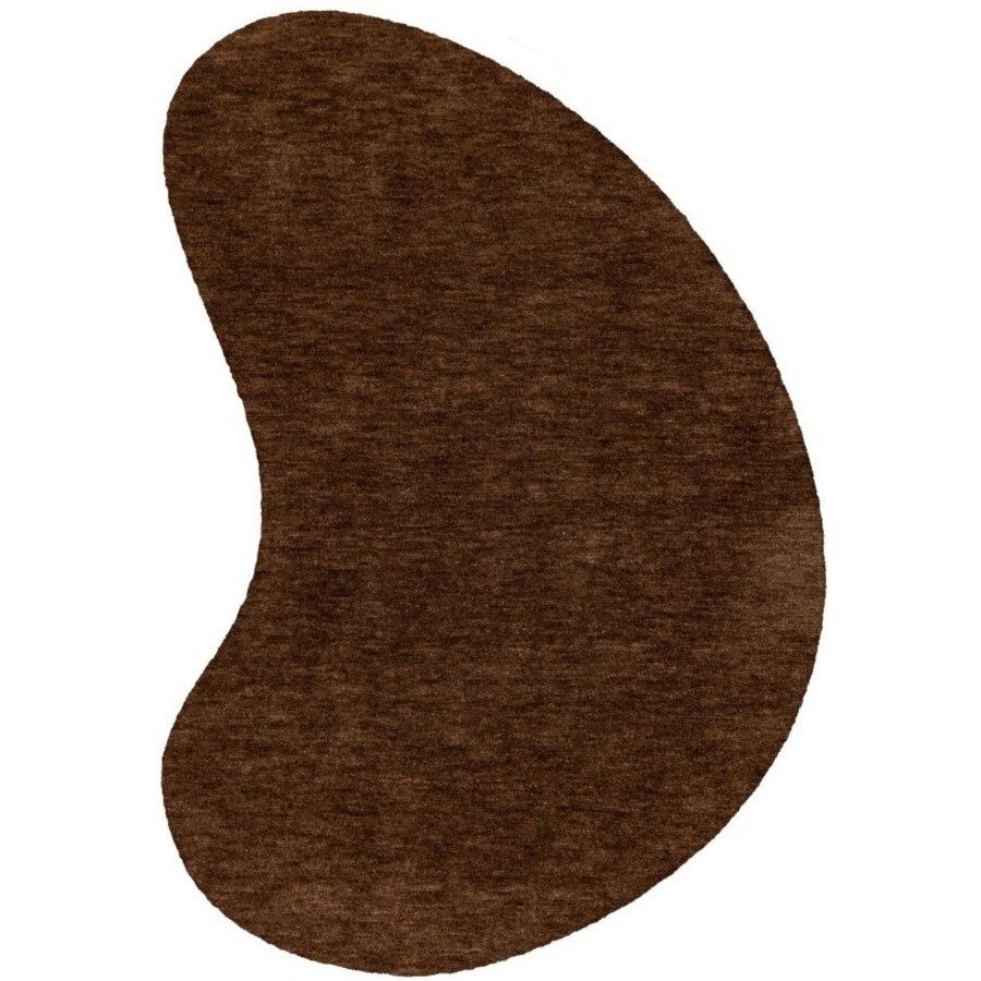 Comfy Organische Vorm Vloerkleed Bruin Comfy Organische Vorm Vloerkleed Bruin