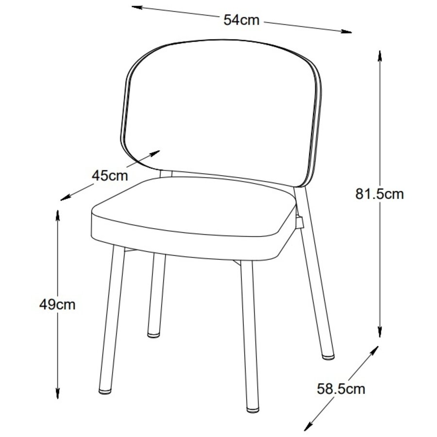 Swan Bouclé Eetkamerstoel Bos Groen Swan Bouclé Eetkamerstoel Bos Groen