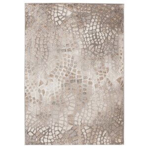 Lalee Milas 160 x 230 cm Vloerkleed Zilver / Beige 202