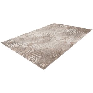 Lalee Milas 160 x 230 cm Vloerkleed Zilver / Beige 202