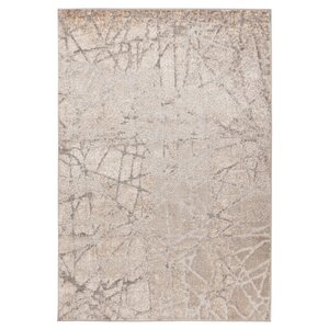 Lalee Milas 200 x 290 cm Vloerkleed Zilver / Beige 201