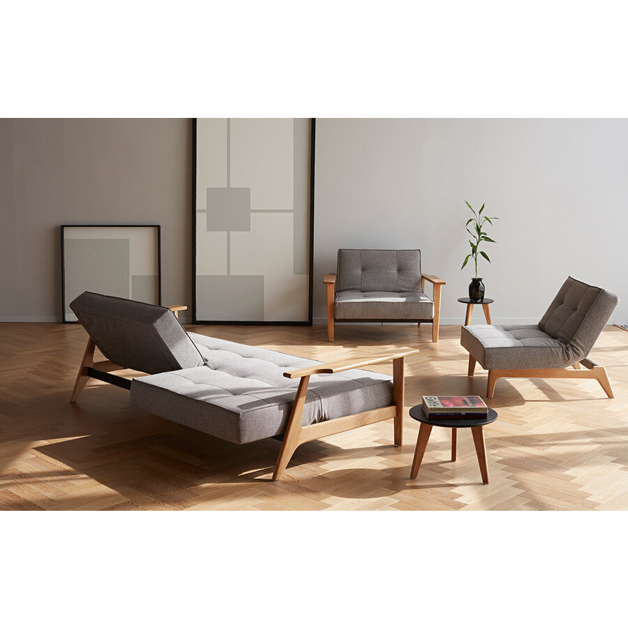 Splitback Fauteuil Frej Dance Grijs Splitback Fauteuil Frej Dance Grijs