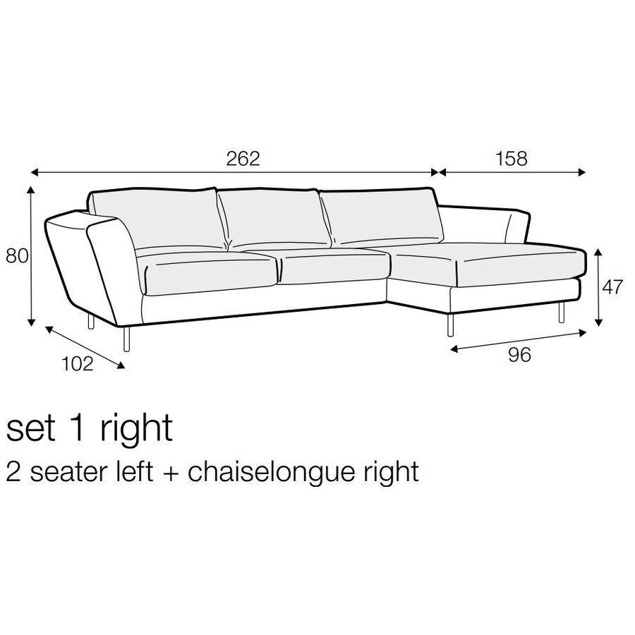 Gustav Set 1 Rechts / Links Gustav Set 1 Rechts / Links