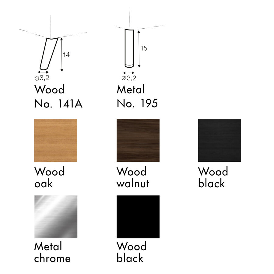 Gustav Set 1 Rechts / Links Gustav Set 1 Rechts / Links