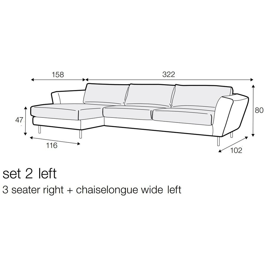 Gustav Set 2 Rechts / Links Gustav Set 2 Rechts / Links