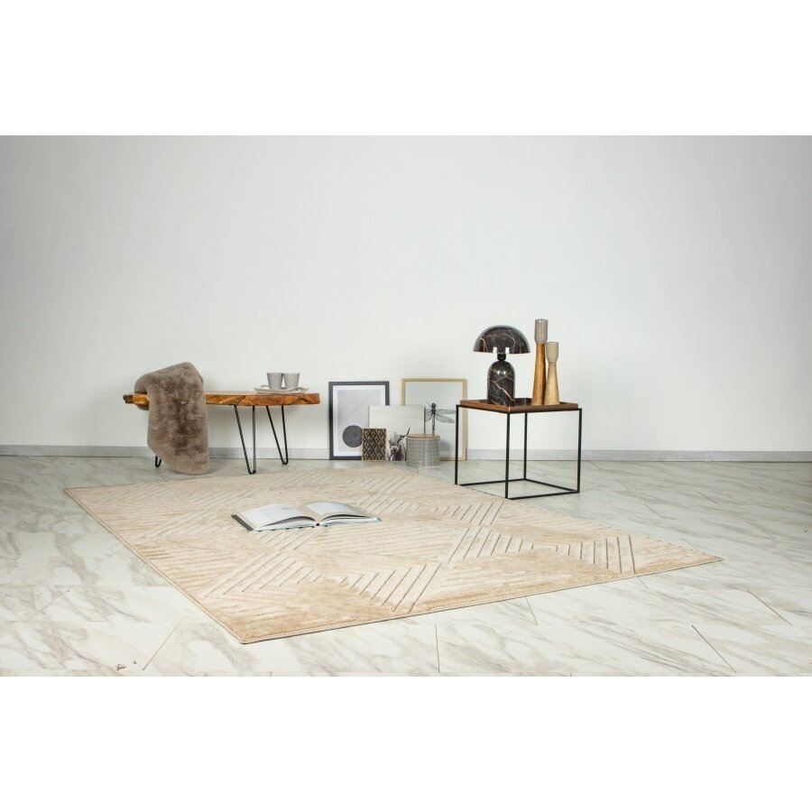 Viva 200 x 290 cm Vloerkleed Beige 402 Viva 200 x 290 cm Vloerkleed Beige 402