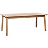 Bari Uitschuifbare Eettafel 190 -290 cm Naturel Eiken