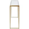 Glam Glas / Goud Sidetable