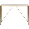 Glam Glas / Goud Sidetable