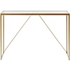 Glam Glas / Goud Sidetable