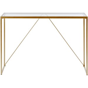 Glam Glas / Goud Sidetable