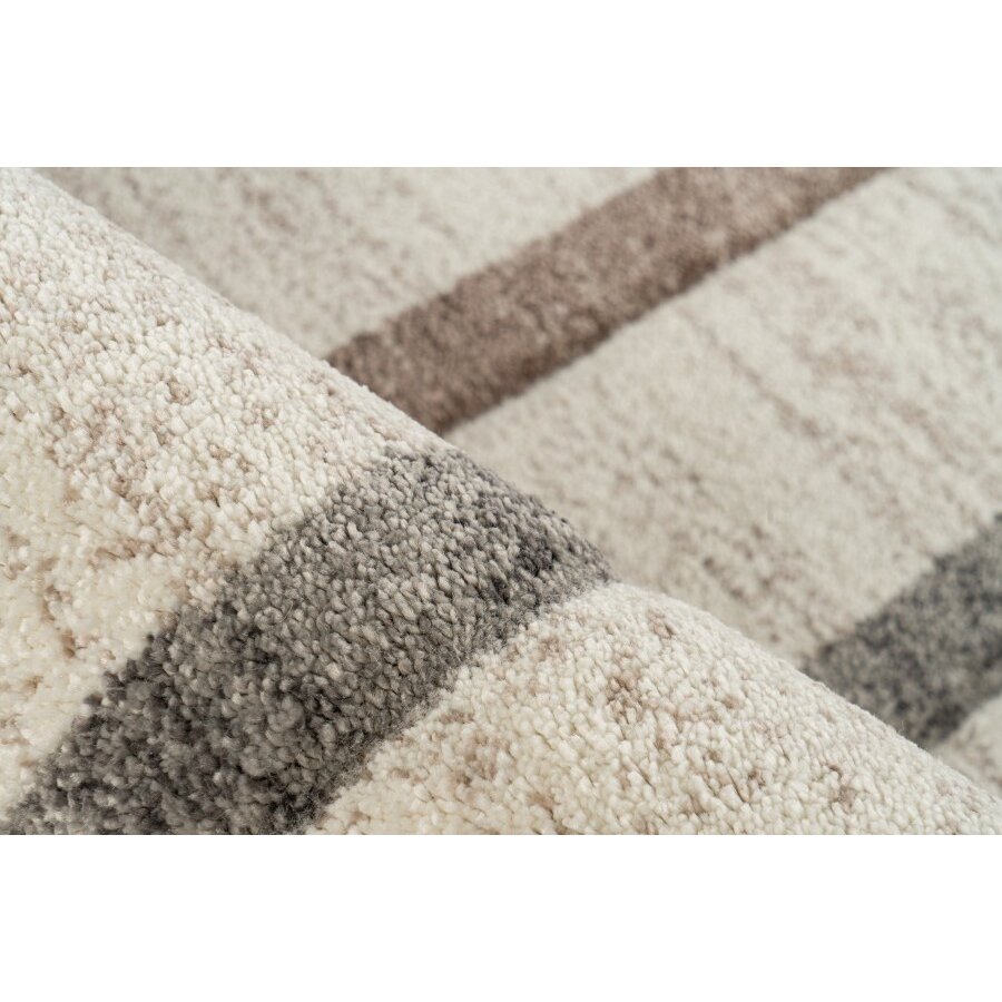 Trendy Carving 200 x 290 cm Vloerkleed Beige / Zilver Trendy Carving 200 x 290 cm Vloerkleed Beige / Zilver