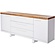 Scope Wit / Kern Eiken Dressoir 2-Deuren 3-Lades