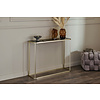 Circo Zwart Glas / Goud Sidetable