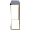 Circo Zwart Glas / Goud Sidetable