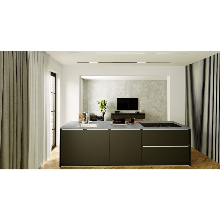 Turin Dragon Eiland Keuken Zwart Turin Dragon Eiland Keuken Zwart