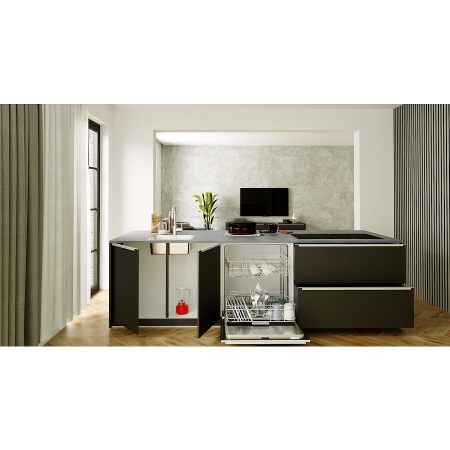 Turin Dragon Eiland Keuken Zwart Turin Dragon Eiland Keuken Zwart