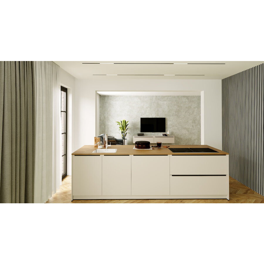 Turin Dragon Eiland Keuken Cashmere