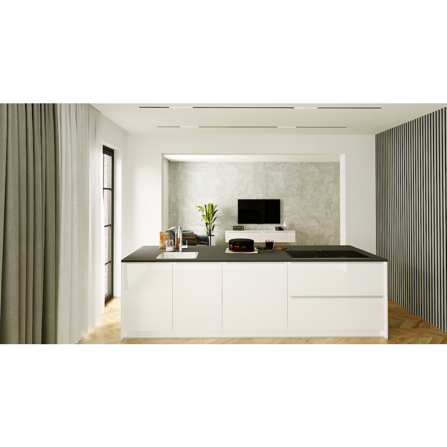 Eco Dragon Eiland Keuken Hoogglans Alpine Wit Eco Dragon Eiland Keuken Hoogglans Alpine Wit