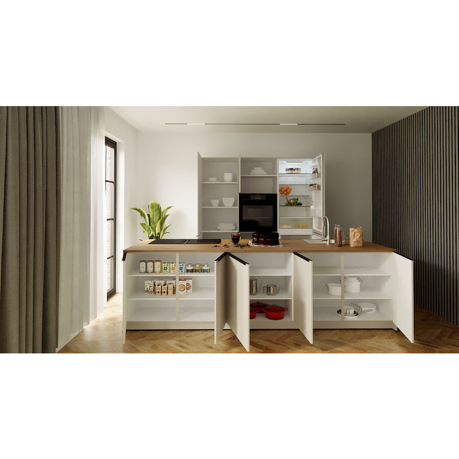 Turin Dragon Eiland Keuken Cashmere