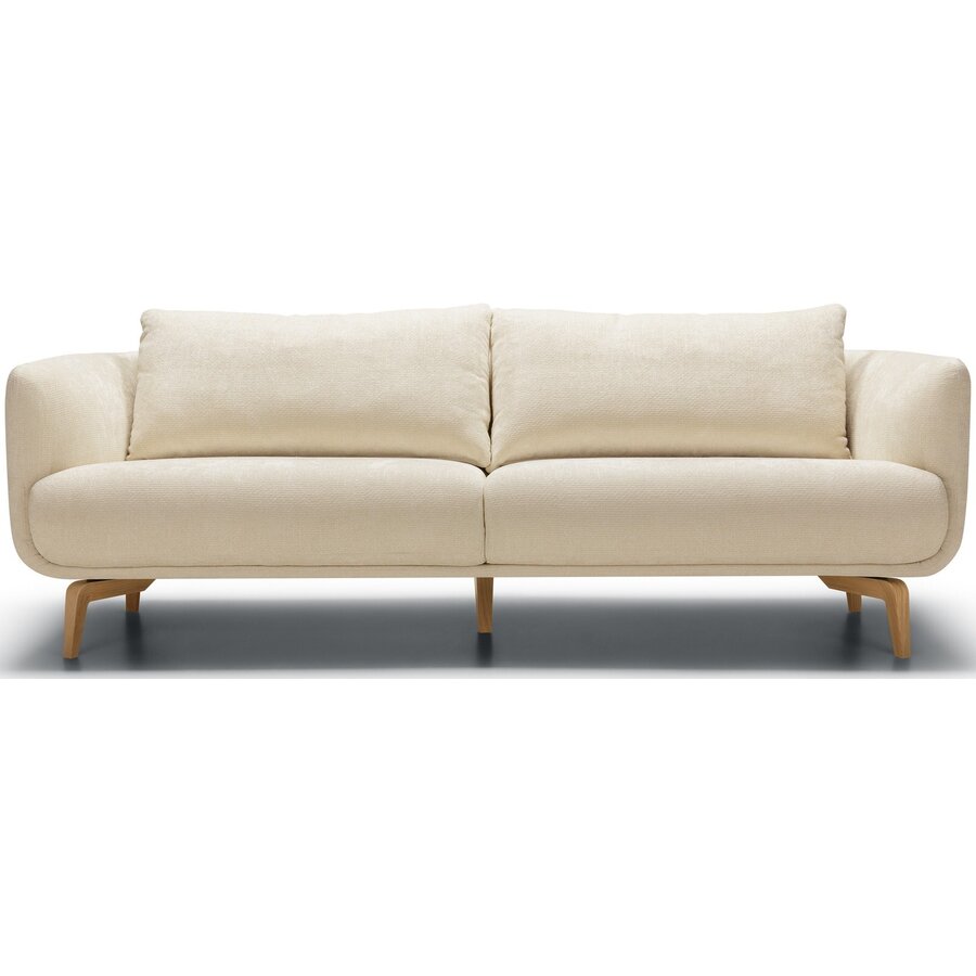 Moa 3-zits Bank Creme