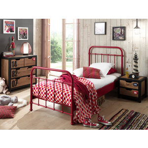 KidsOnly New York 90 x 200 cm Bed Rood