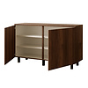 Trentino Ayaya 120 cm Dressoir Walnoot