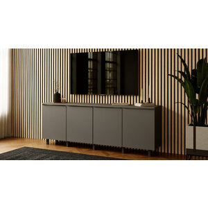 Artego Design Turin Aya 160 cm Dressoir Grafiet