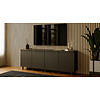 Turin Aya 160 cm Dressoir Zwart