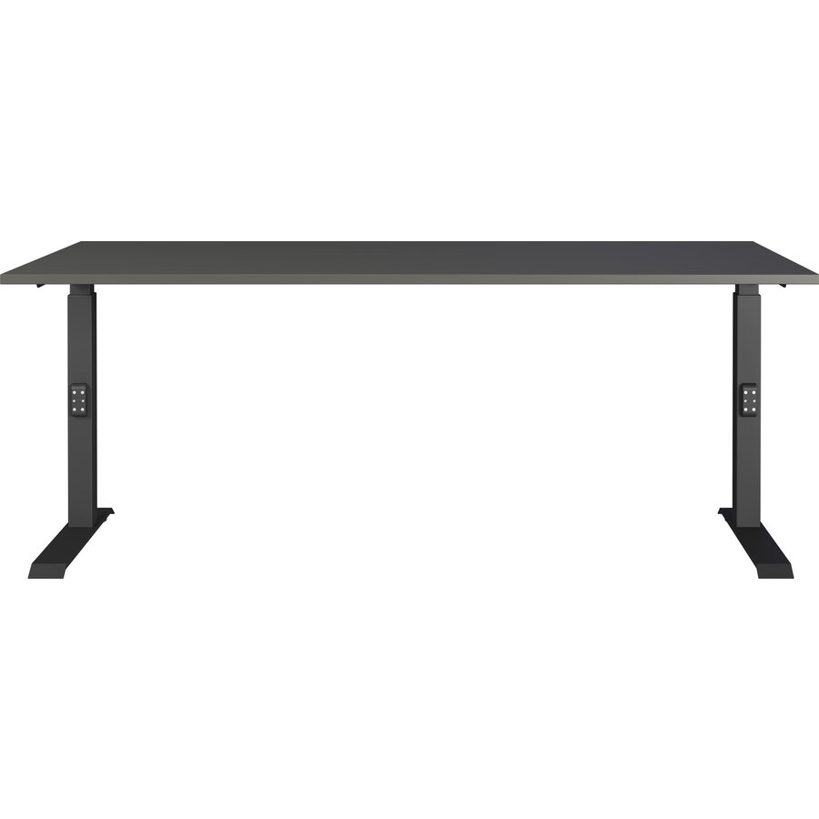 Mailand Grafiet Zit Sta Bureautafel 180 cm Mailand Grafiet Zit Sta Bureautafel 180 cm